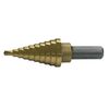 Step drill, 4 to 12mm